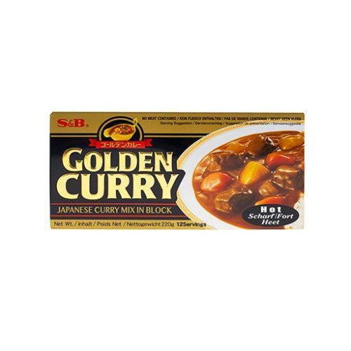 S&B Curry Bar Golden #1 Mild 198g - CSI Supermarket