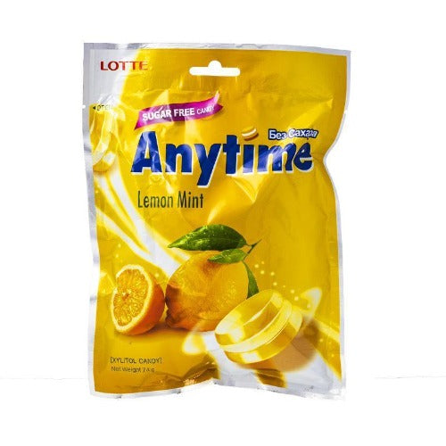 Anytime lemon mint sugar free 74g - K-Mart