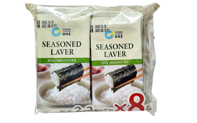 Seasoned laver seaweed 2.3g*8 - K-Mart