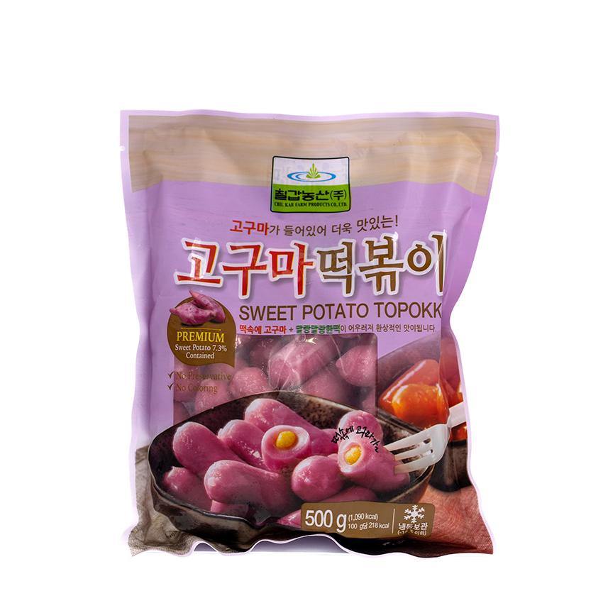 Sweet potato tteokbokki 500g - K-Mart