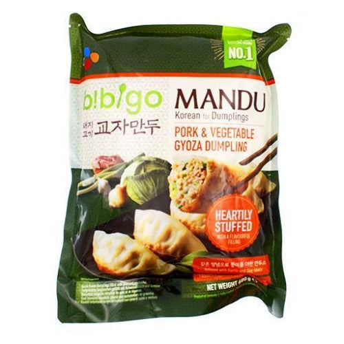Bibigo pork & vegetable dumpling 600g - K-Mart