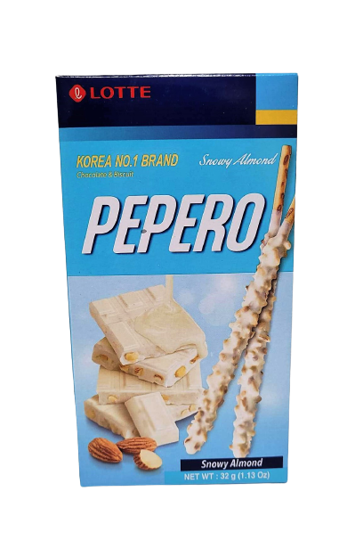 Pepero snowy almond 32g - K-Mart