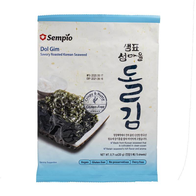 Roasted seasoned seaweed Dolgim 20g - K-Mart