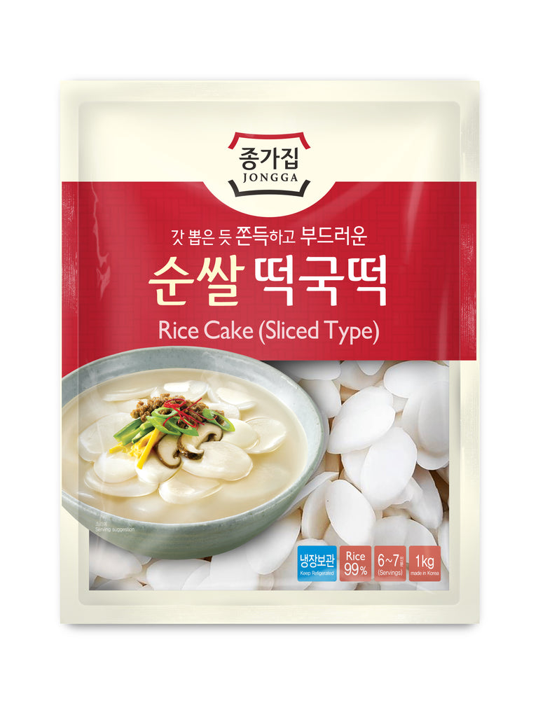 Jongga rice cake sliced type 1kg - K-Mart