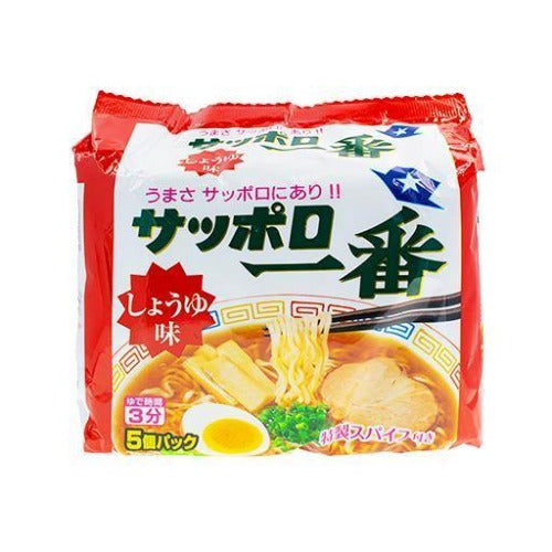 Sapporo ichiban ramen soy sauce 5 packs 500g - K-Mart
