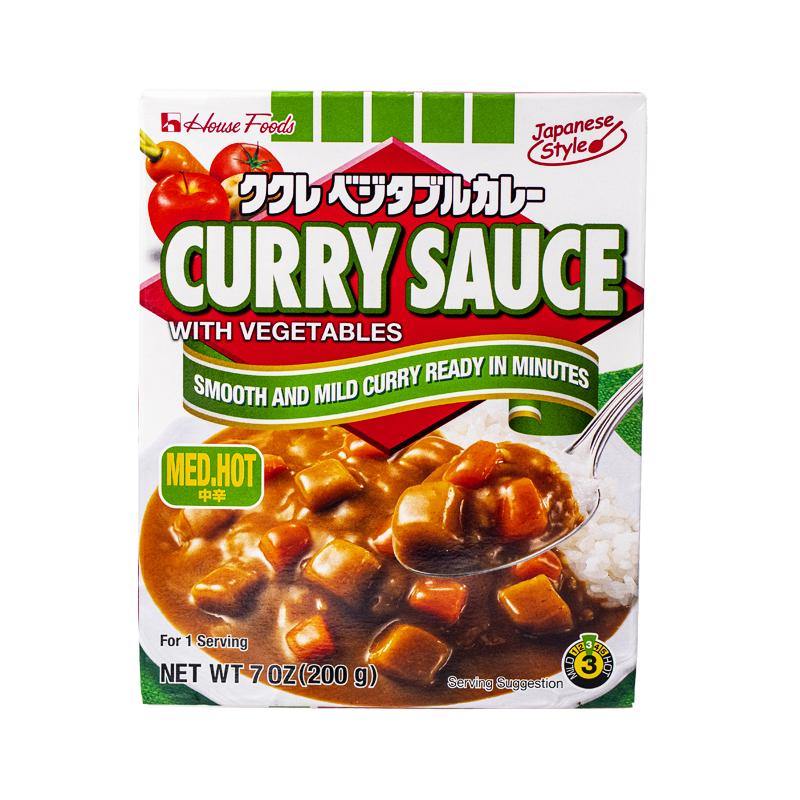 Kukure vegetable curry sauce medium hot 200g - K-Mart