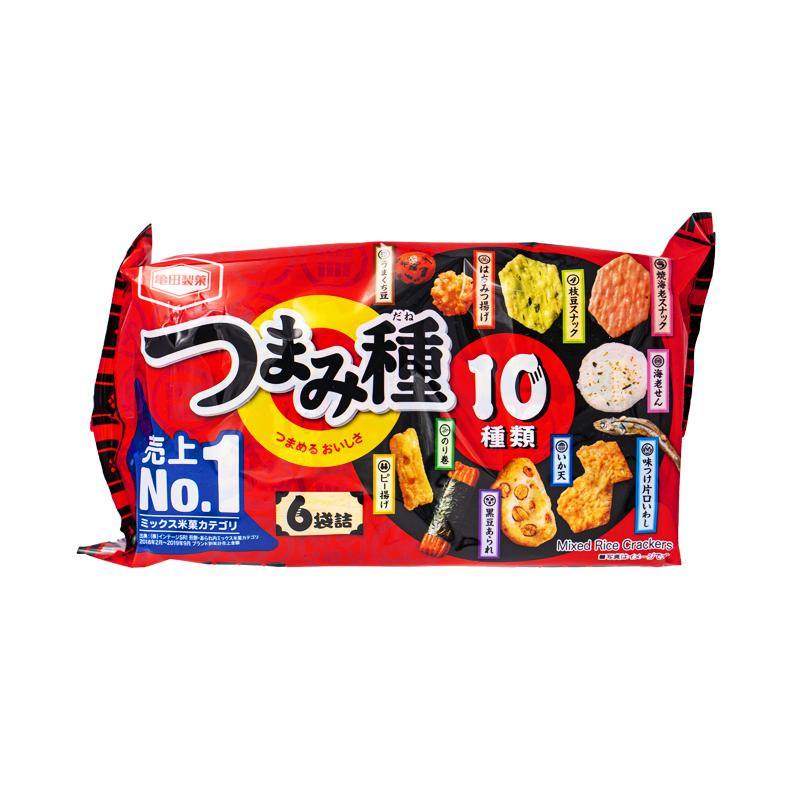 Tsumami dane mixed rice cracker 130g - K-Mart