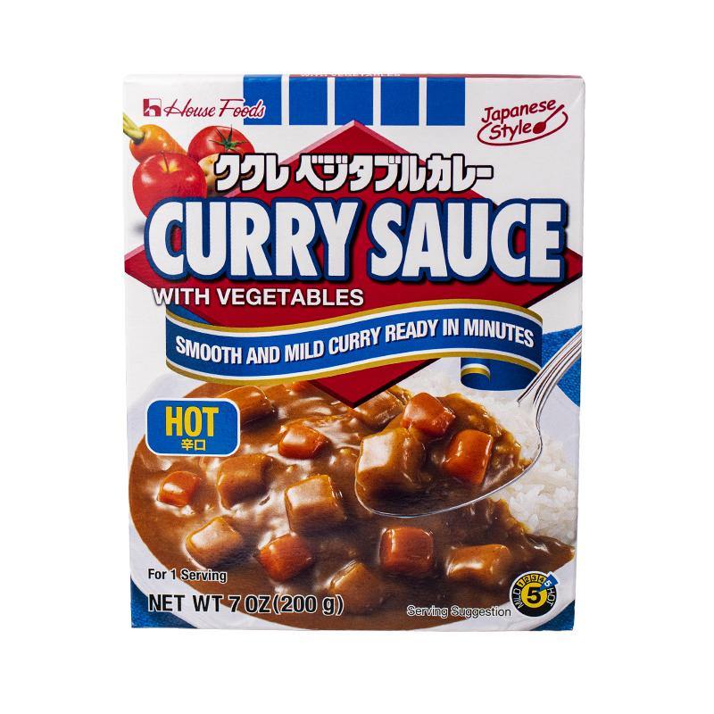 Kukure vegetable curry sauce hot 200g - K-Mart