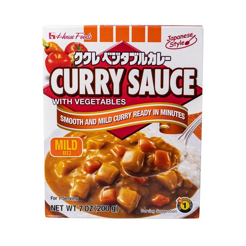 Kukure vegetable curry sauce mild 200g - K-Mart