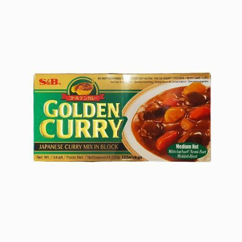 Golden curry medium hot 220g - K-Mart