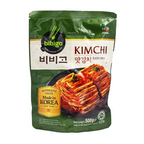Bibigo sliced kimchi 500g - K-Mart